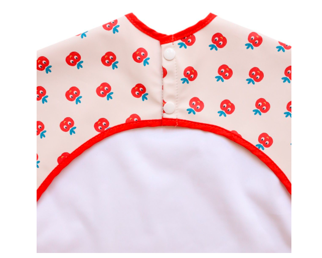 BAVOIR TABLIER MANCHES LONGUES 1-3 ANS VICHY CHERI