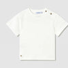 T-SHIRT MAILLE BLANC