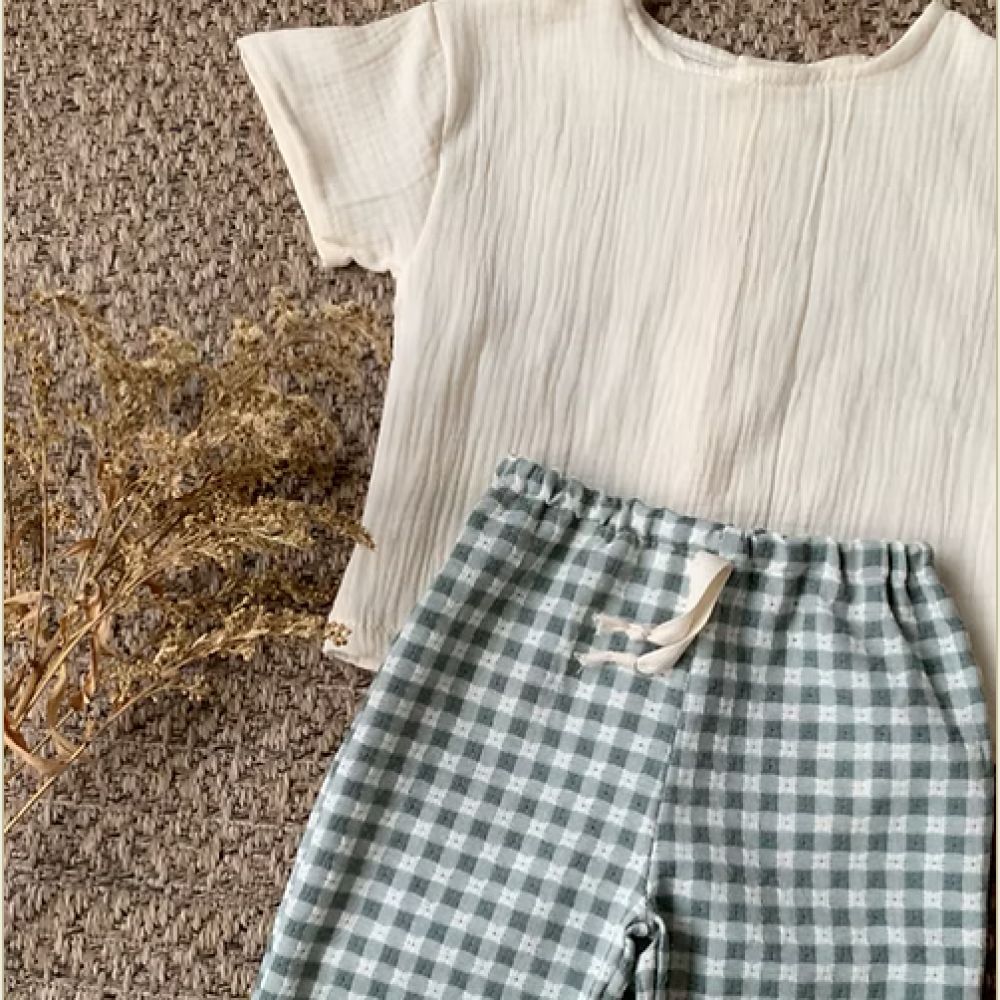 PANTALON VICHY AMANDE