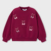 SWEAT CERISE