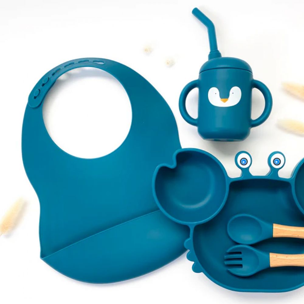 SET REPAS CRABE BLEU MARINE
