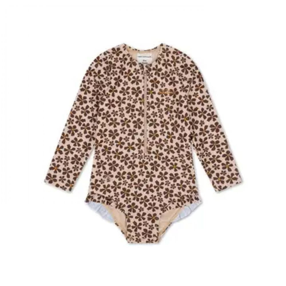MAILLOT FLEUR SAUVAGE ANTI UV