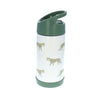 GOURDE ISOTHERME PAILLE LEOPARD KAKI 300ML