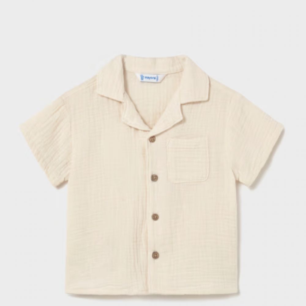 CHEMISE GAZE ECRU