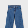 PANTALON FLUIDE EN DENIM FILLE