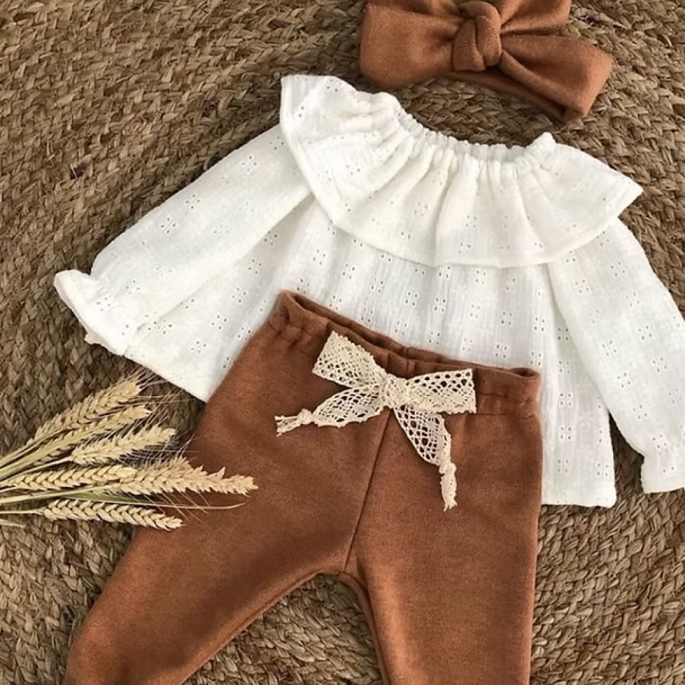 BLOUSE BRODEE BLANCHE ML