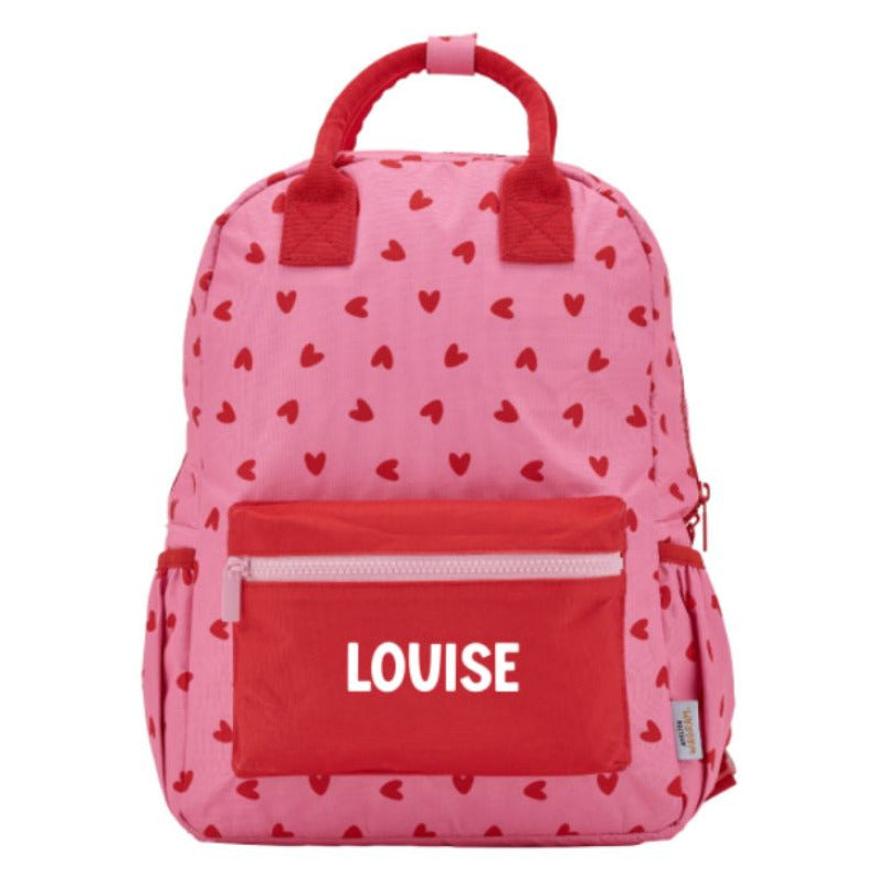 SAC A DOS A COEURS ROSE ET ROUGE
