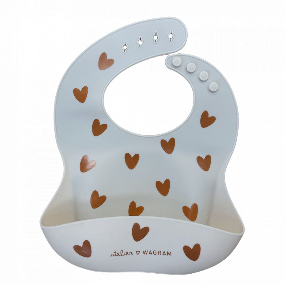 BAVOIR COEUR BEIGE