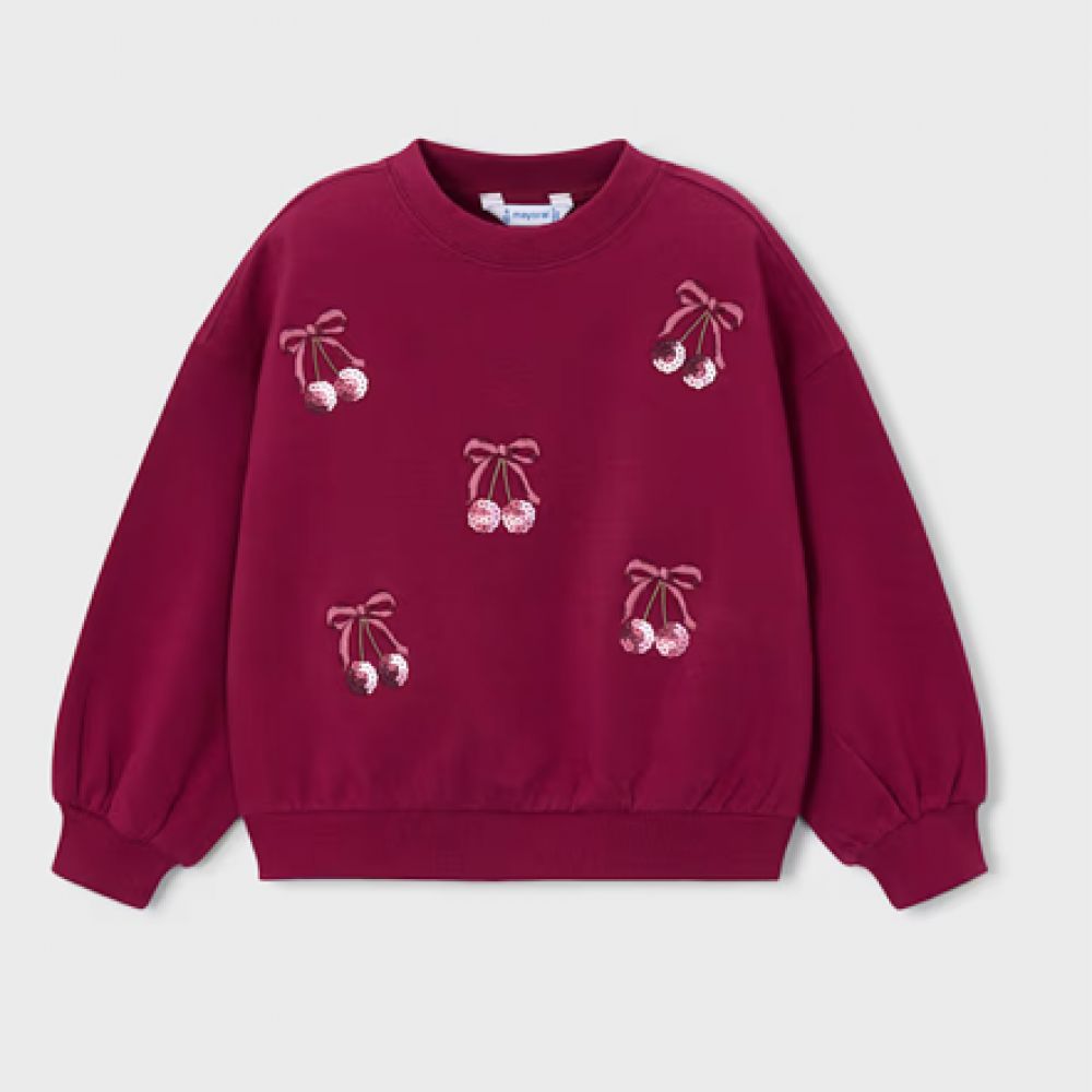 SWEAT CERISE