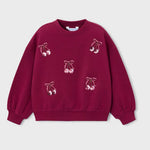 SWEAT CERISE