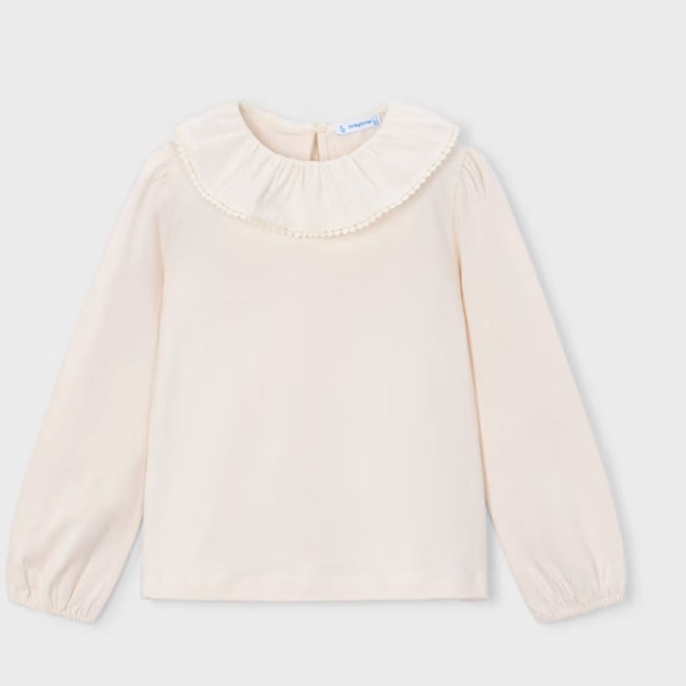 CHEMISE COL VOLANT
