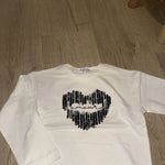 T-SHIRT ML ECRU AMOUR