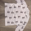 T-SHIRT ECRU MOTIF CHIEN