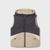 DOUDOUNE REVERSIBLE NOISETTE