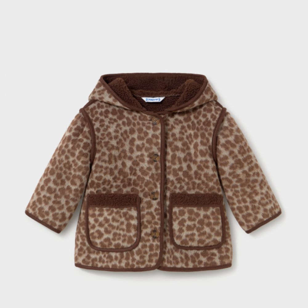 MANTEAU EN JACQUARD