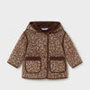 MANTEAU EN JACQUARD