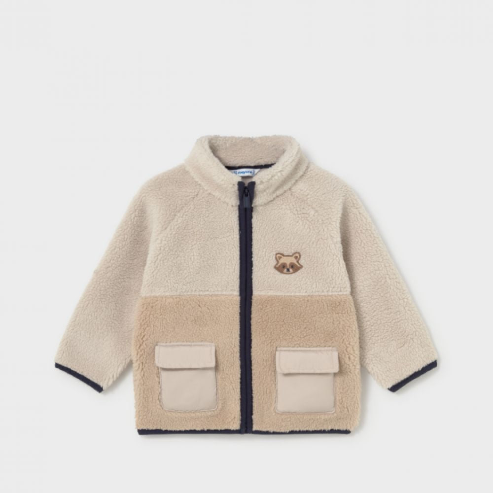 VESTE MOUMOUTE BEIGE MARINE