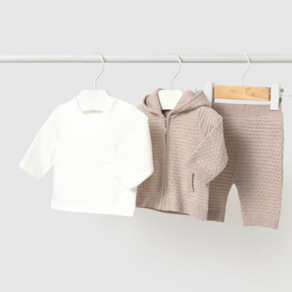 ENS 3P TRICOT MOCA