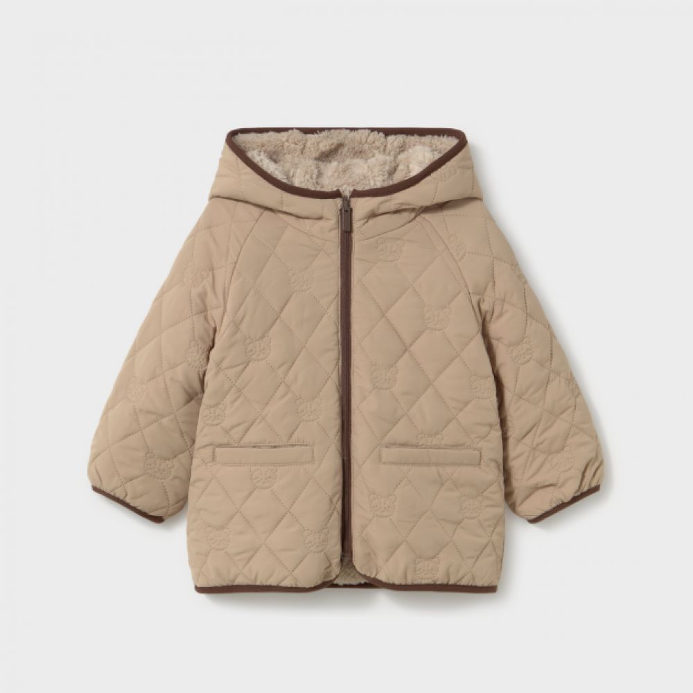 PARKA REVERSIBLE MOUMOUTE/BEIGE