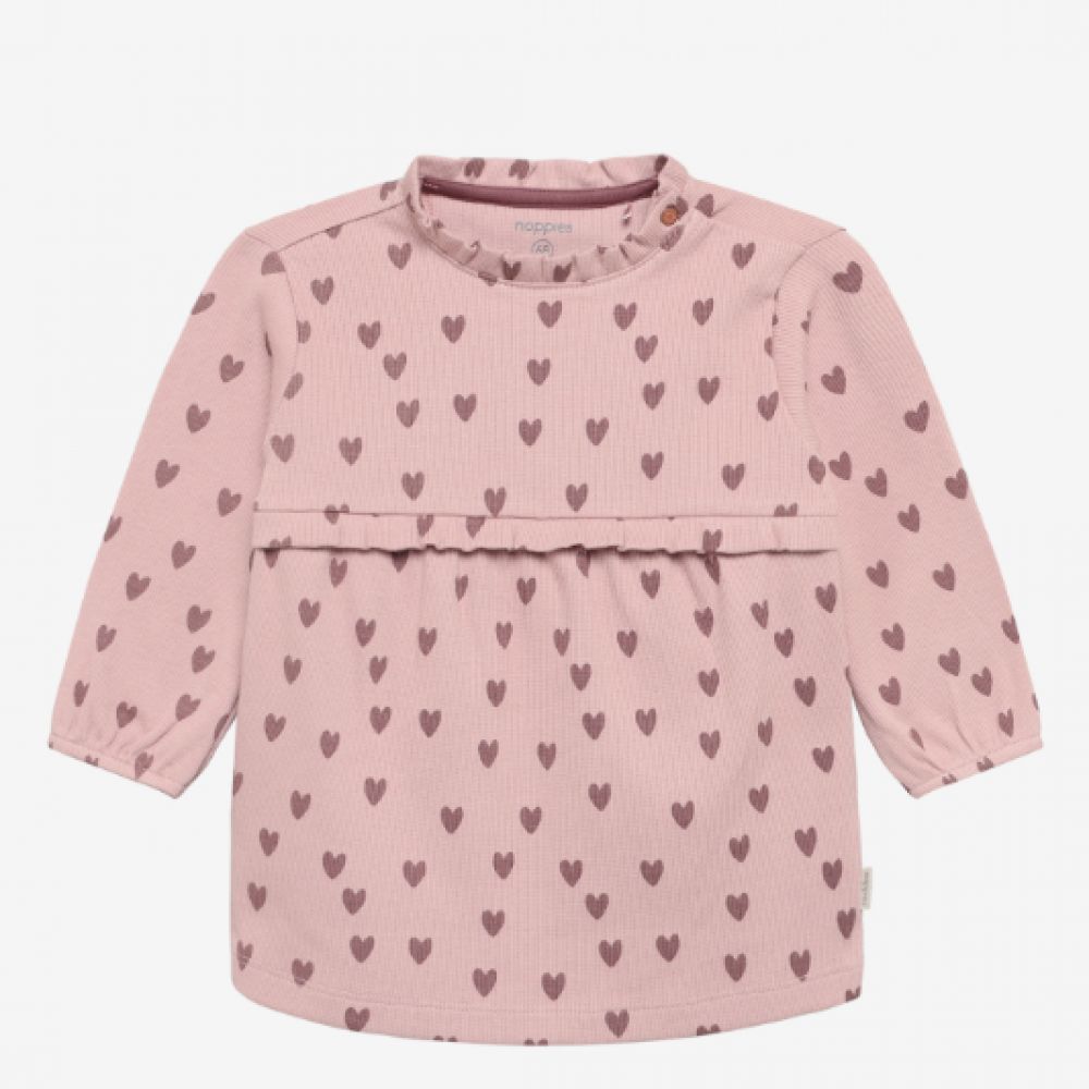 Robe rose a coeur