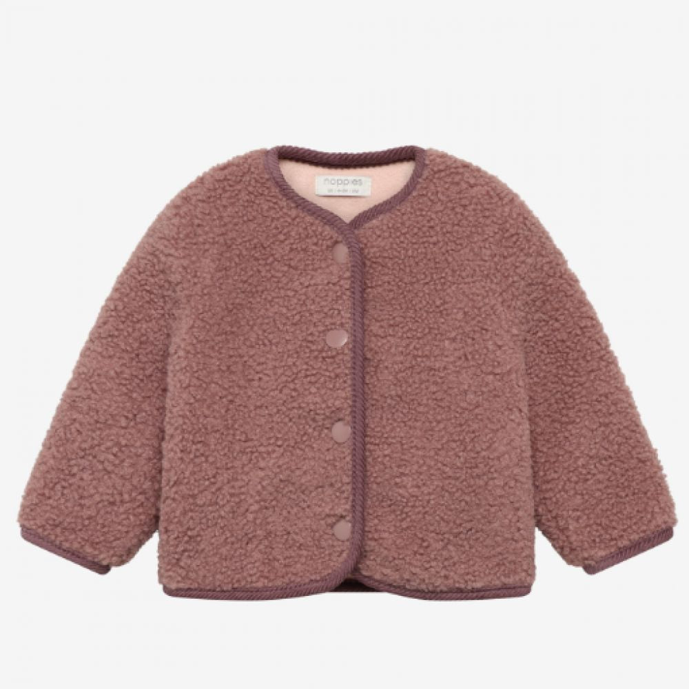 Veste mauve moumoute