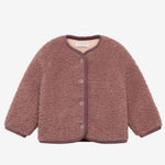 Veste mauve moumoute