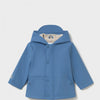 Parka bleu indigo