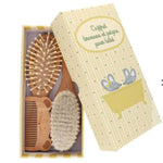 Coffret brosses et peigne petite souris