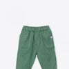 Pantalon bebe rayures verte