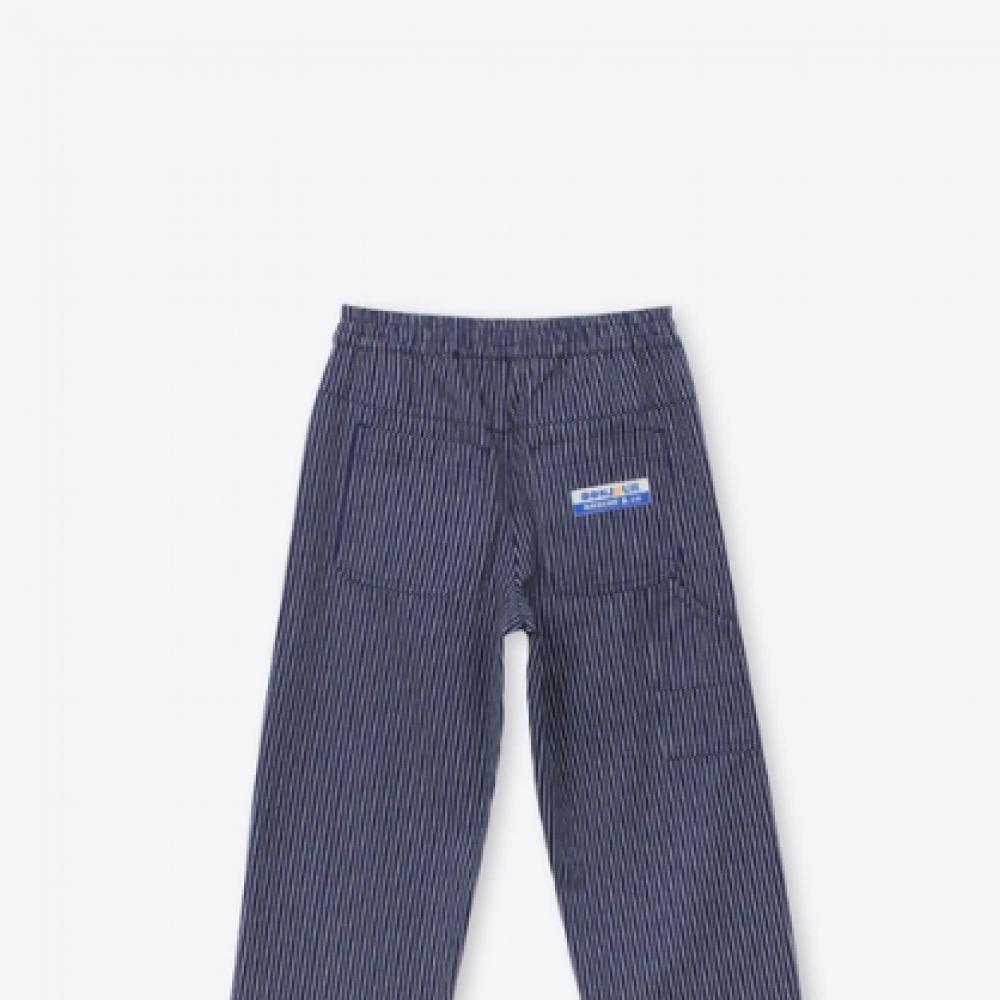 Pantalon rayures bleu
