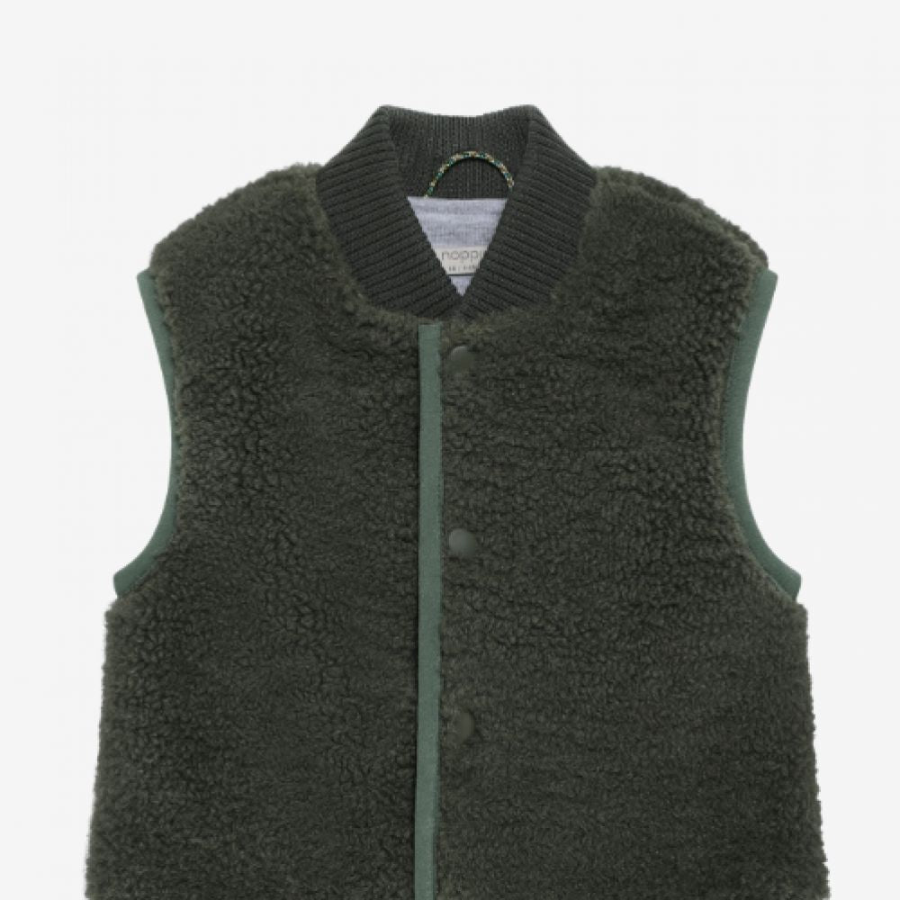 Veste sans manches verte