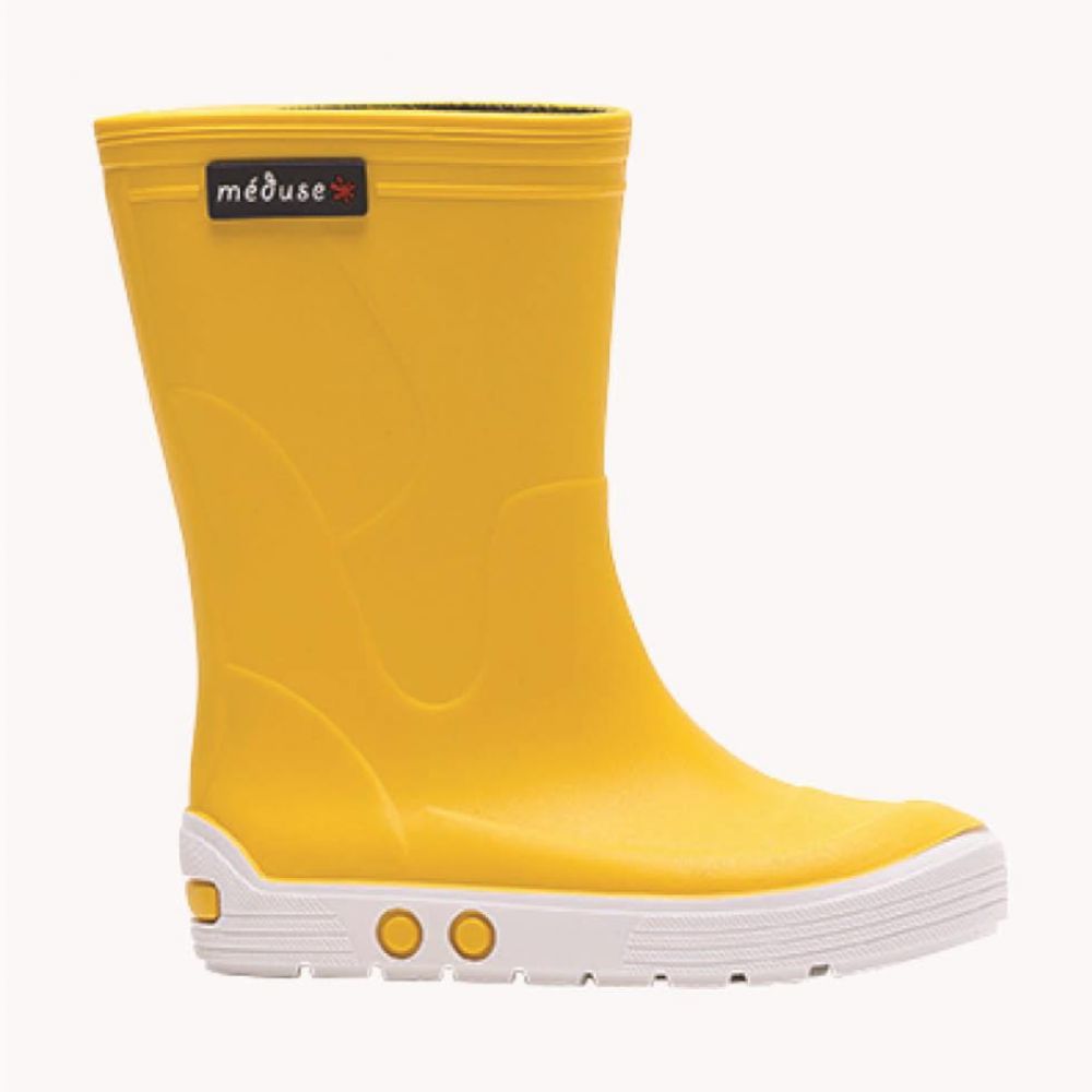 Bottes airport jaune/blanc +